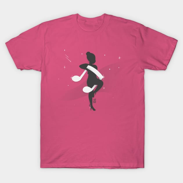 Ballerina with a note T-Shirt by bailopinto